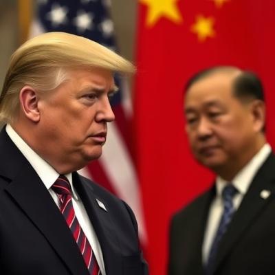Trump beweert handelsgesprekken met China, Beijing ontkent